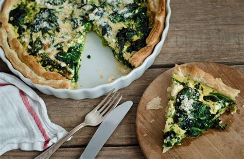 Recette La quiche aux épinards du couronnement de Charles