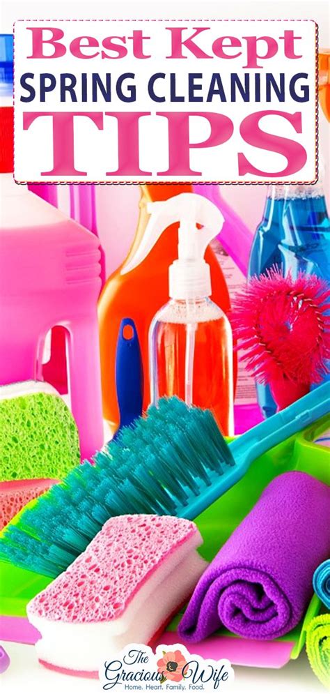 15 Easy Spring Cleaning Tips Spring Cleaning Hacks Spring Cleaning Cleaning Hacks