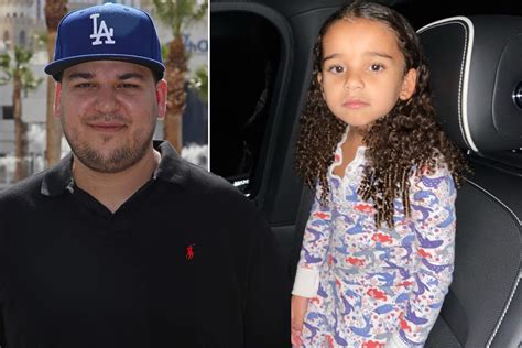 Rob Kardashian Shares New Photo Of 4 Year Old Dream Says He S Thankful