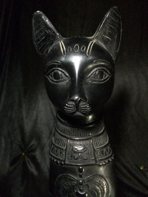 egyptian cat antique bastet ubasti bast statue basalt stone 6kg goddess bc antique price