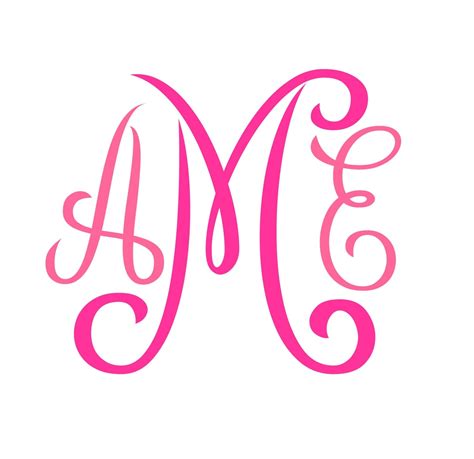 Free Monogram Fonts For Cricut Svg Download Literacy Ontario Central