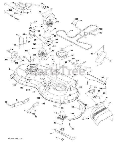 Poulan Pro Pb 195h46 Yt 960420059 01 Poulan Pro Lawn Tractor 2008