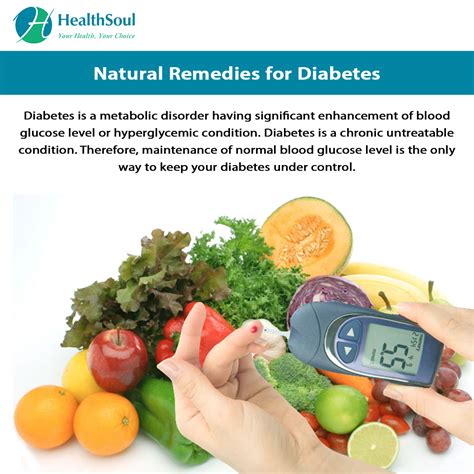 Natural Remedies For Diabetes Healthsoul