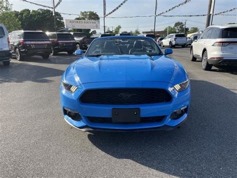 2017 Used Ford Mustang Ecoboost Premium Convertible At Webe Autos