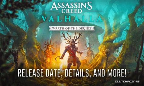 Assassin S Creed Valhalla Wrath Of The Druids Release Date Details