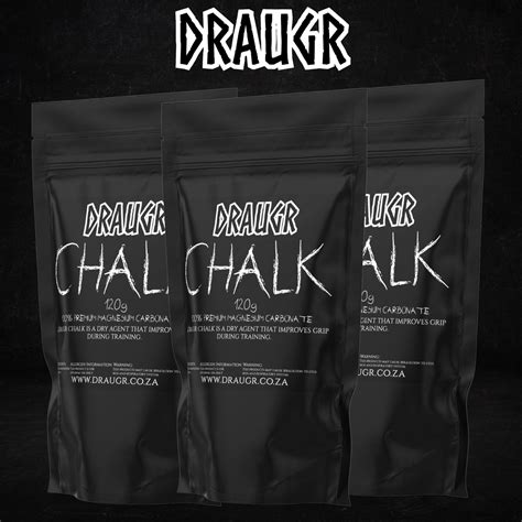 Draugr Chalk 120g 3 Pack