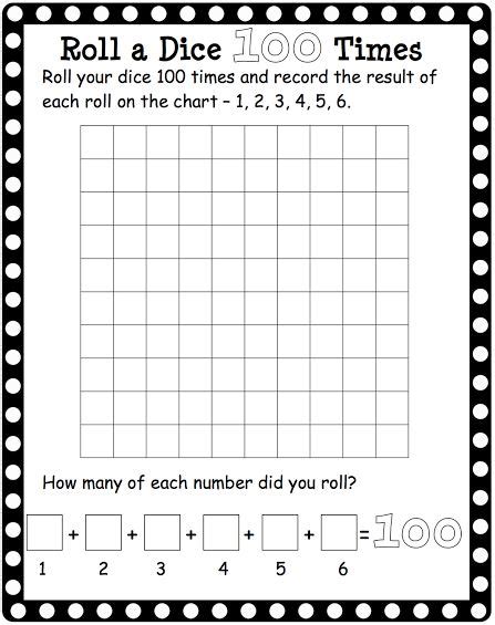 Roll The Dice Kids Math Worksheets Math Addition Games Math Printables