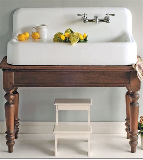 Small farmhouse sink - 42" cast iron - new from Strom ...