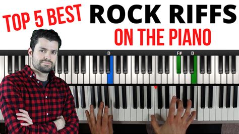 Top 5 Best Rock Riffs On The Piano And How To Play Them Birds Piano