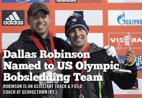 Dallas Robinson Named To Us Olympic Bobsledding Team Naia
