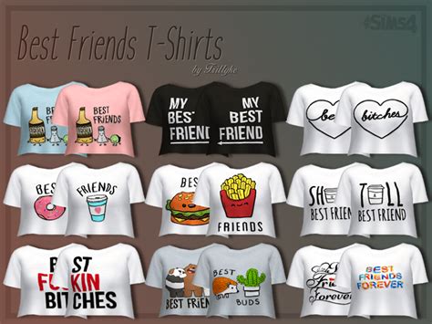 Trillyke Best Friends T Shirts