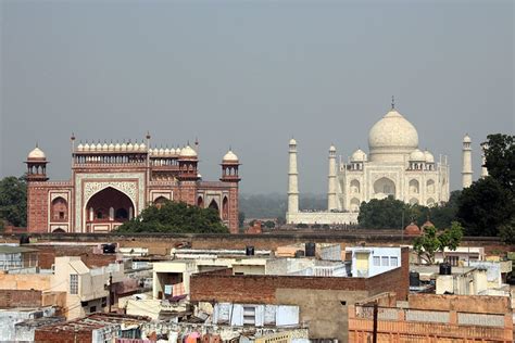 Taj Mahal View From Roof Top Flickr Photo Sharing