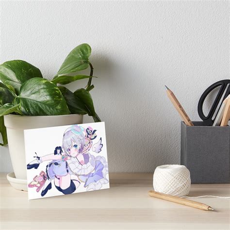 Silvervale Vshojo Vtuber Cute Amemiya Nazuna New Art Board Print For