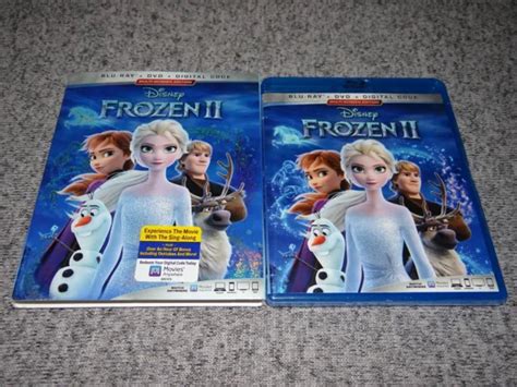 Disney Frozen Ii 2 Blu Raydvddigital Code Multi Screen Edition