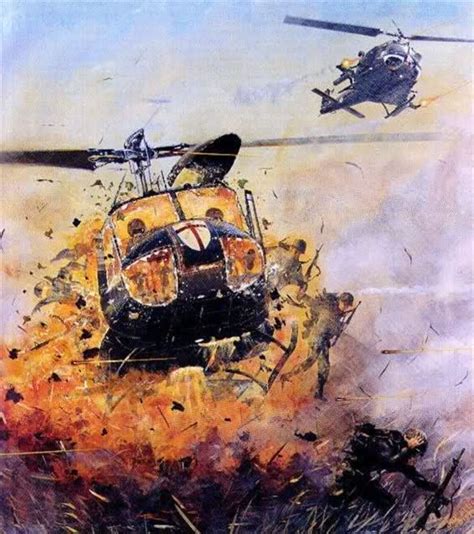 Helicopter Pilots Military Helicopter Military Aircraft Vietnam Art