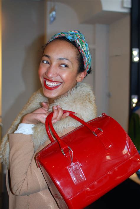 The Style Scout London Street Fashion Furlas London Candy Bag Launch