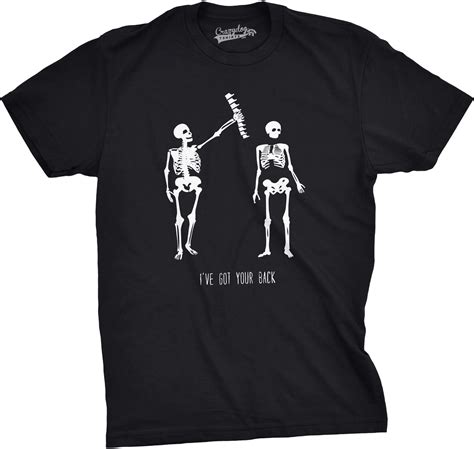 Mens Got Your Back Funny Skeleton Best Friend Halloween T