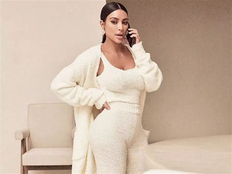 Kim Kardashian Is Launching A New Skims Maternity Line And People Have Mixed Reactions To The