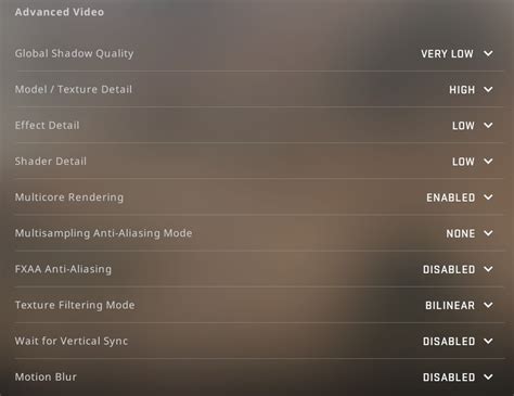 How To Increase Fps In Csgo Video Settings Esports Tales