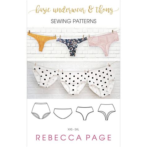 Printable Diy Thong Sewing Pattern Printable Fitness Fusion Hub