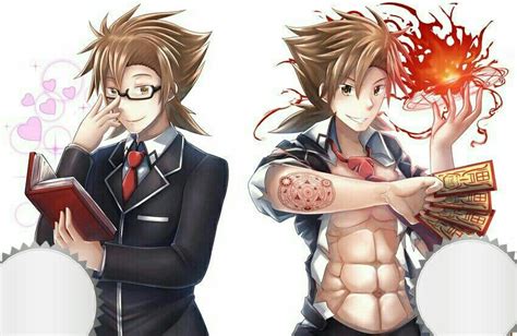 Issei Hyoudou 2 Sides Dxd Highschool Dxd Yandere Chibi Anime High