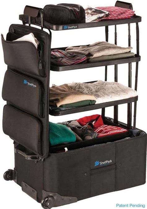 Luggage With Shelves And Luggage For Travel Portable Closet Built In
