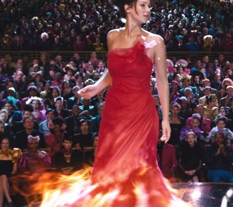 My Favourite Part Of The Girl On Fire Scene From The First Hunger Games Movie