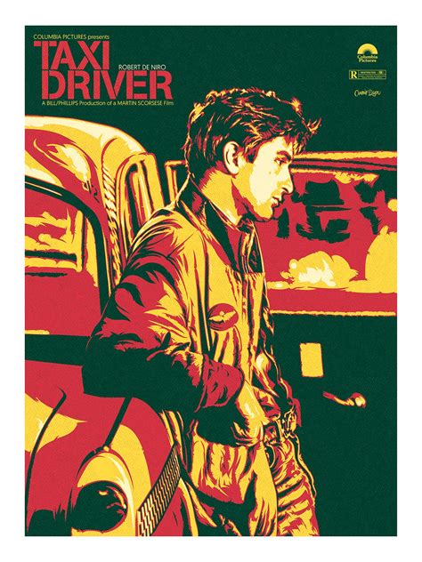 Taxi Driver On Behance In 2023 Movie Art Martin Scorsese Movies Taxi Driver