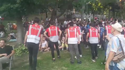 Turkish Police Disperse Pride Week Picnic At Istanbul Park