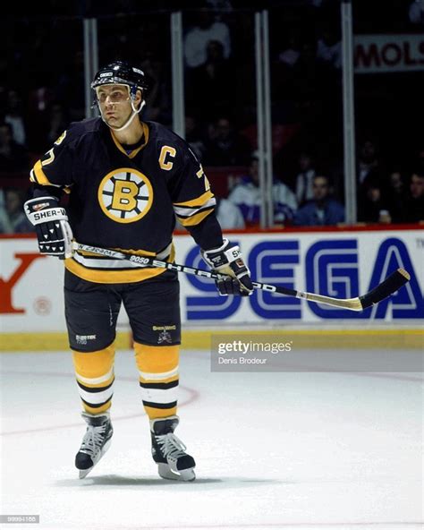 Montreal 1980s Raymond Bourque Of The Boston Bruins Skates