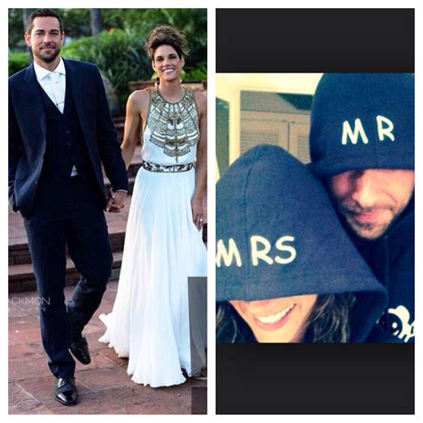 Im So Happy For Them Zachary Levi And Missy Peregrym Got Married In