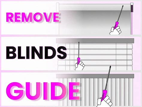 Easy Steps To Remove Roller Blinds With Hidden Brackets Removemania