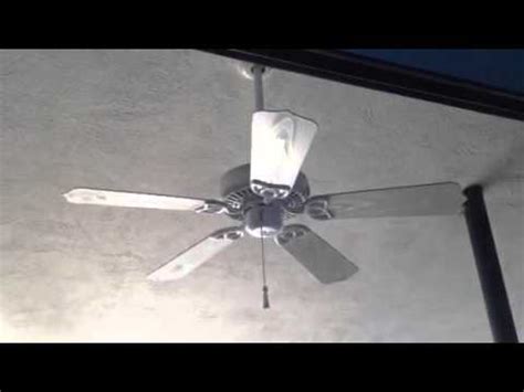 Hampton bay gazebo ii 52 in. Hampton Bay Gazebo ceiling fan a car wash place - YouTube