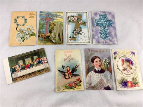 8 Vintage Post Cards Victorian Postcards Early 1900s Post Etsy