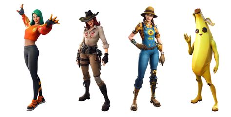 Fortnite Season 8 New Skins Walk The Plank With New Pirate Banana And Fire Demon Skins Vg247