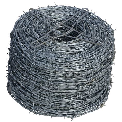 Actual 1320 Ft X 025 Ft Galvanized Steel Welded Barbed Wire Rolled