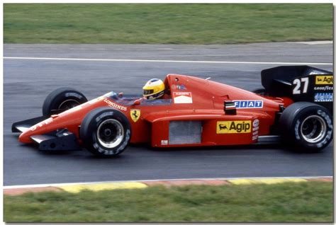 Together with his teammate michele alboreto they took ferrari to four place in the. Michele Alboreto Ferrari F1/86 F1 1986 British GP Brands Hatch | Ferrari f1, Michele alboreto ...