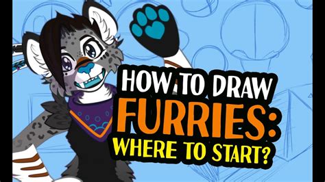 How To Draw Furries Ep Where To Start Youtube