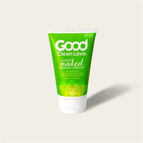 Good Clean Love Almost Naked Organic Personal Lubricant 8 Lubes For