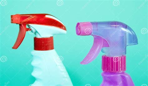Spray Bottles Stock Image Image Of Cleaner Household 17422441
