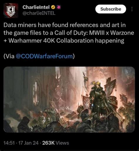 Do Most Cod Players Even Know What Warhammer 40k Is Rmodernwarfareiii