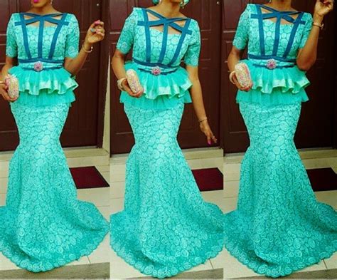 Nigerian Lace Skirt And Blouse Ankara Styles Fashion Nigeria