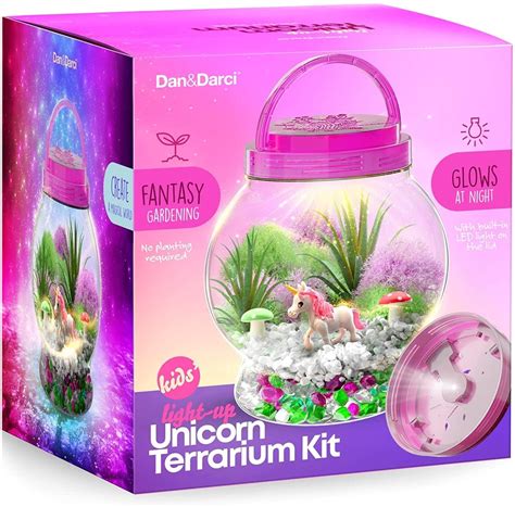 Light Up Unicorn Terrarium Kit For Kids Josephs Department Store