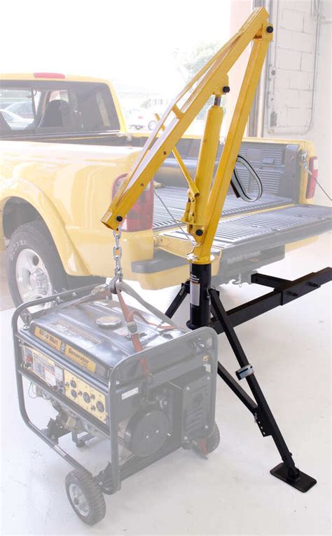 For most all pickup trucks there are compatible liftgate models. MaxxTow Hydraulic Pickup Truck Crane for 2" Hitches ...