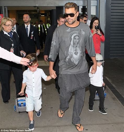 If you see any errors, please contact us. Ricky Martin takes his twins down under they land in ...