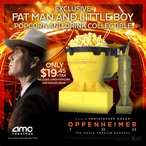 Oppenheimer popcorn and drink collectibles : r/AMCsAList