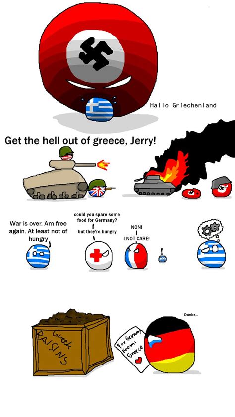 Reddit Polandball Good Guy Greek Helps Germany Funny Relatable