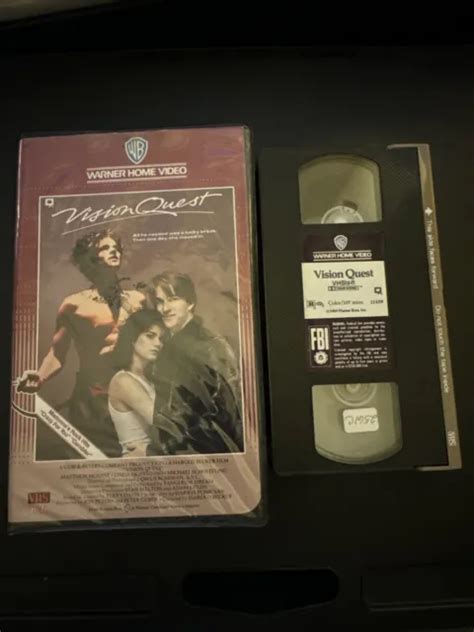 Vision Quest Vhs 1985 Clamshell Case Matthew Modine Warner Home Video