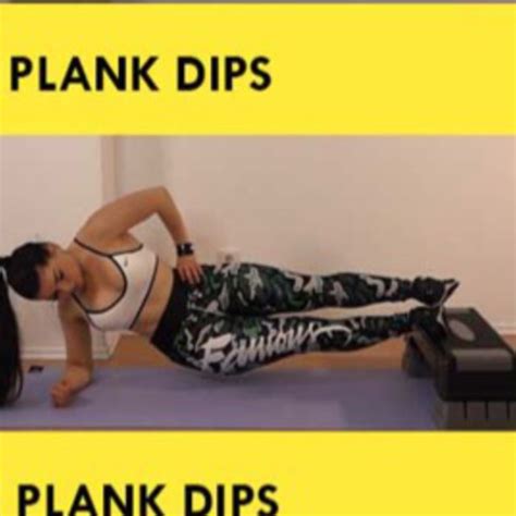 Feet Elevated Side Plank Dips Exercise How To Workout Trainer By