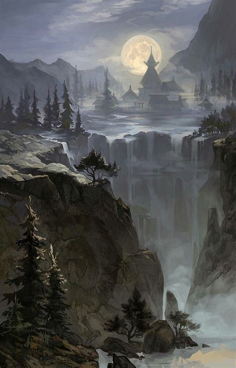 Pin by Kristina Weiler on fantasy landscapes | Fantasy landscape, Fantasy concept art, Fantasy art